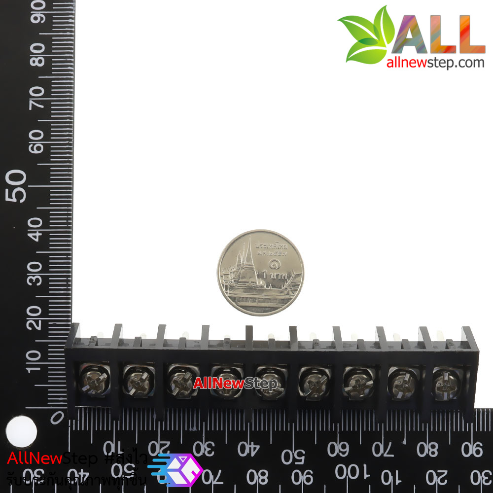 ขั้วต่อ Terminal Block 9 ขา terminal block 9p