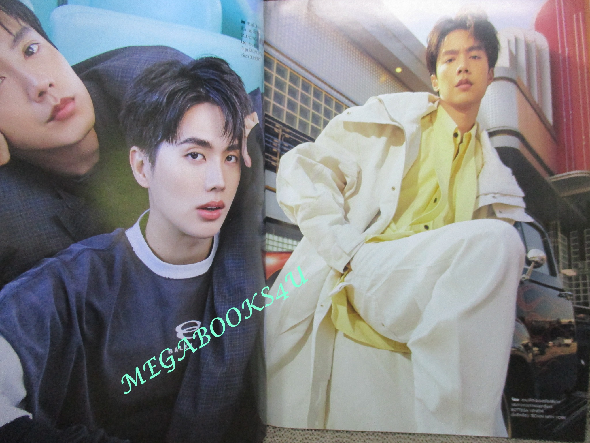 นิตยสารแพรว ฉบับที่982 ปี2565 ปก ไบร์ท-โต๋ / อิน สาริน-จ๊อบ ธัชพล (2 ปกในเล่มเดียว )