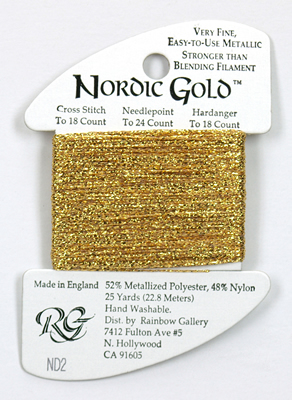 Rainbow Gallery Nordic Gold : Gold