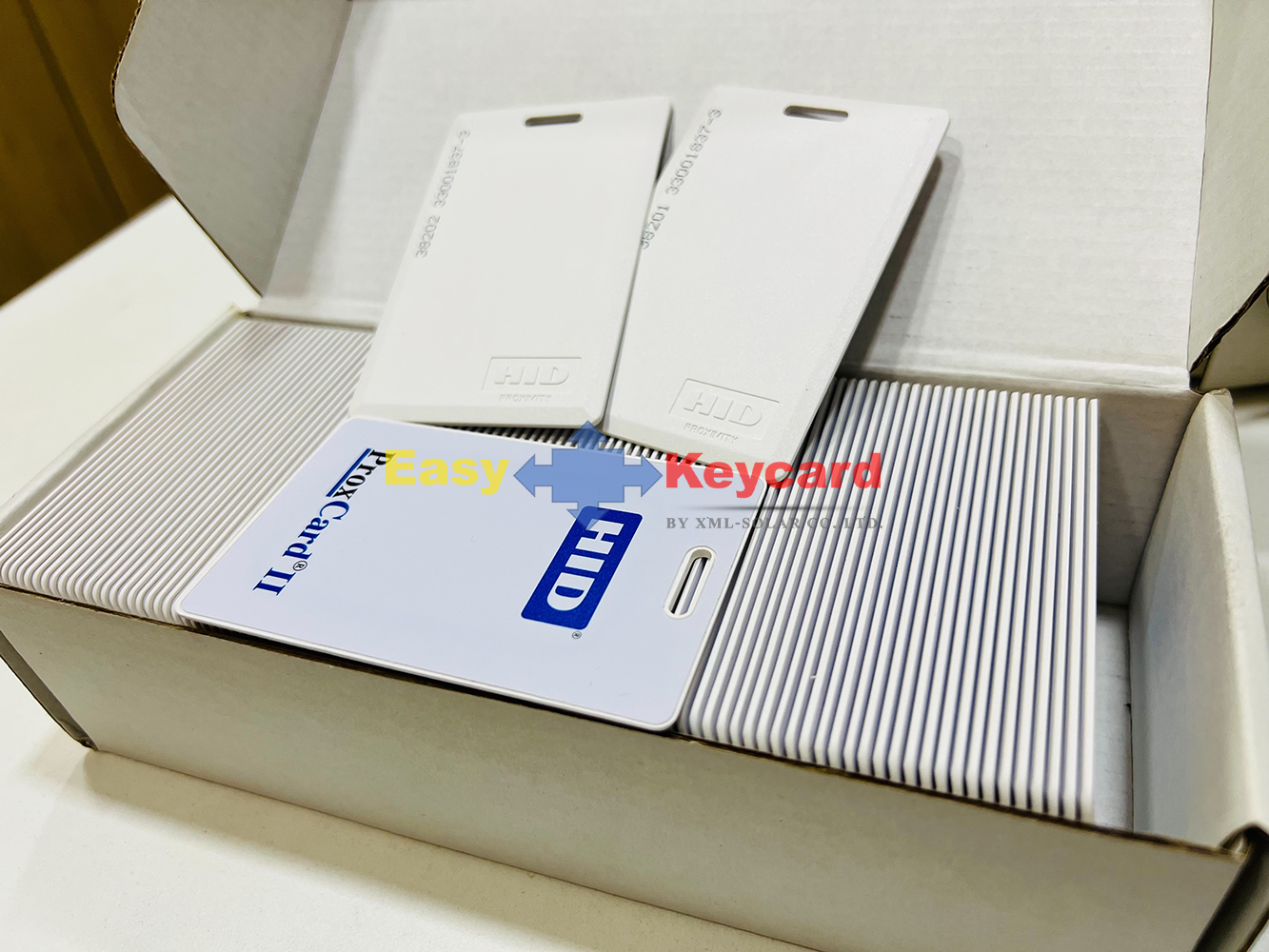 บัตรคีย์การ์ด HID ProxCard ®II (คลื่น 125khz) (แบบหนา)