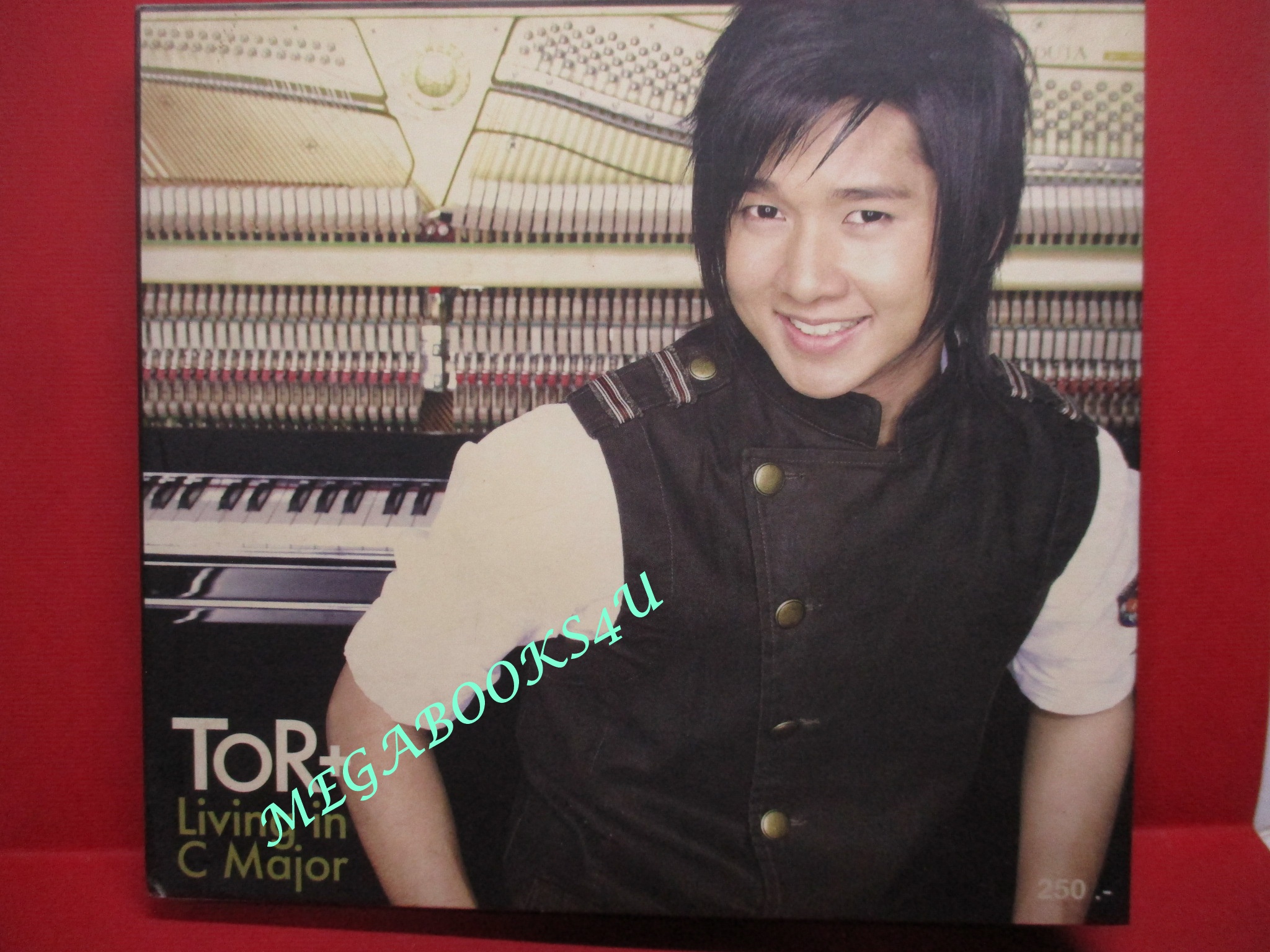 ซีดีเพลงไทยสากล โต๋ ศักดิ์สิทธิ์ อัลบั้ม Living in C Major // ปก และ แผ่นมีรอยเล็กน้อย