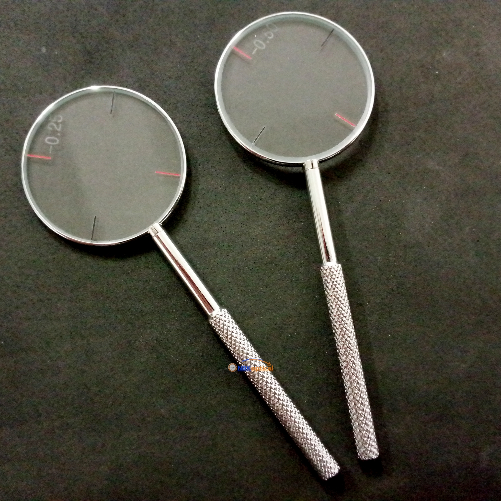 Trial lens set เลนส์เซ็ท ขอบพลาสติก เลนส์กระจก (PT L) +-2000 (กล่องอะลูมิเนียม) + (ครอสไซเลนส์เดอร์)