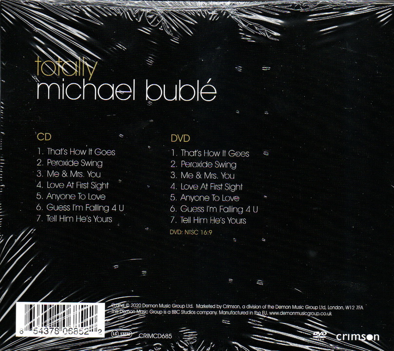 CD+DVD,Michael Buble - Totally(EU)