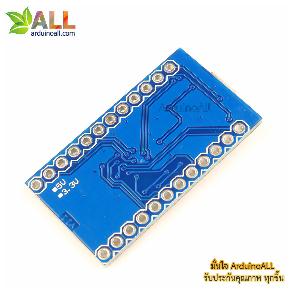 บอร์ด Leonardo Pro Micro ATmega32U4 3.3V/8MHz พร้อม PIN Header (Arduino-Compatible)