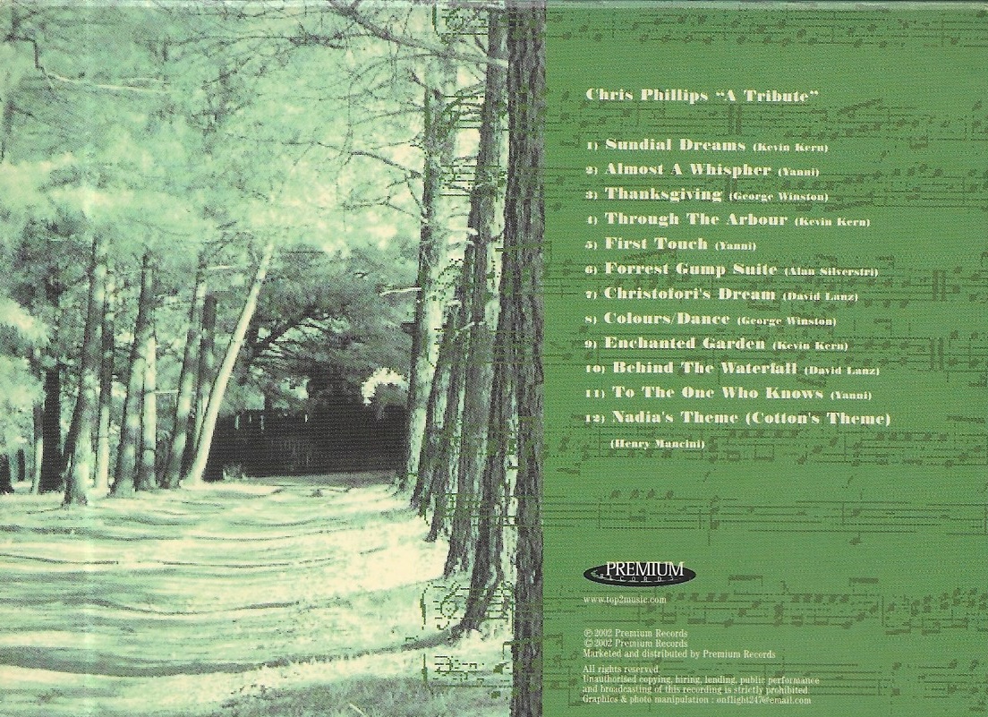 Used CD,Chris Phillips - A Tribute 1 (instrumental) (C)(2002)