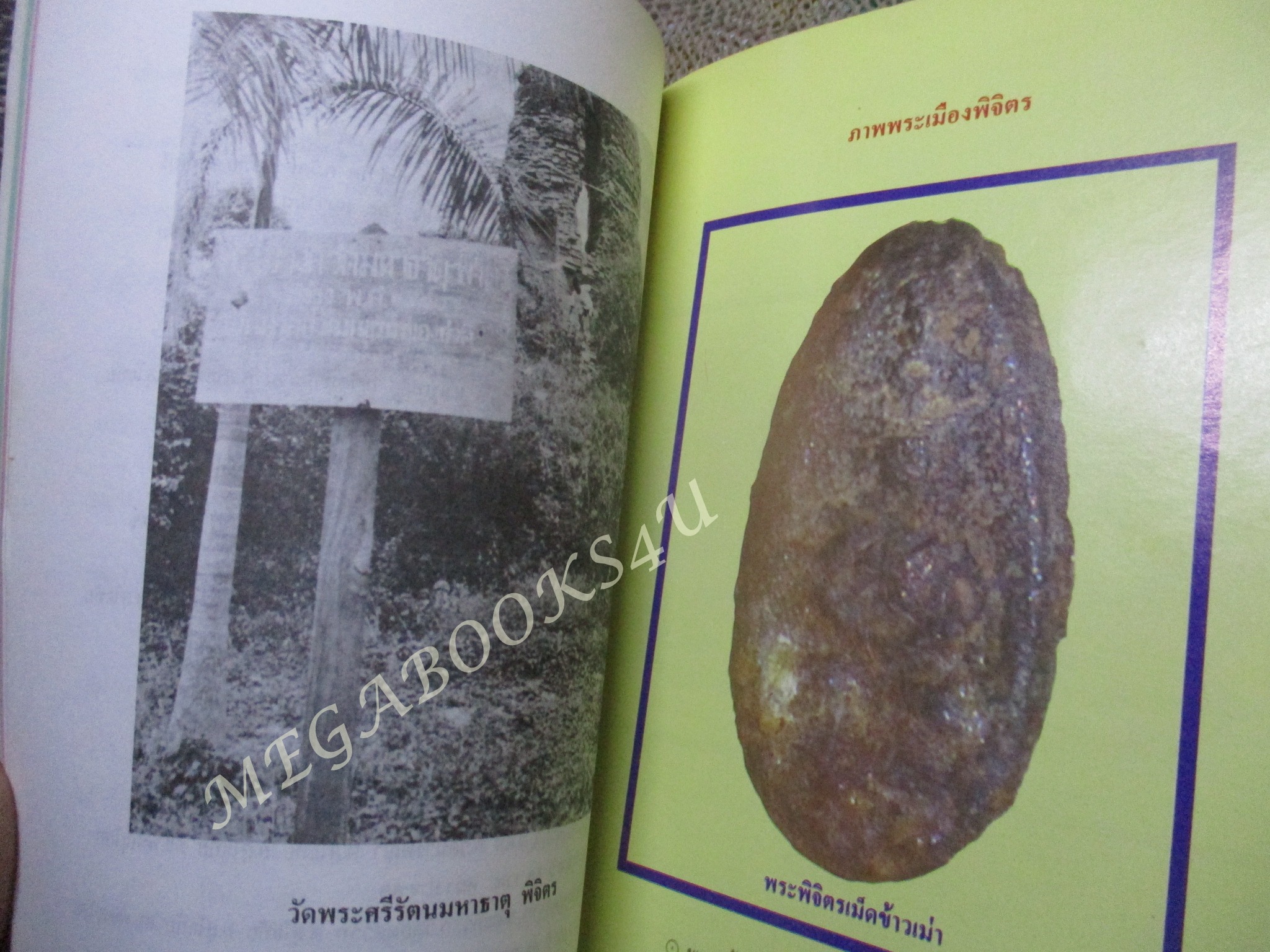 หนังสือ กรุพระพุทธันดร รวมพระกรุพิมพ์ต่างๆเกือบ 200 พิมพ์ ภาพสีพร้อมคำบรรยาย / สันปกมีรอยขาดหน่อย