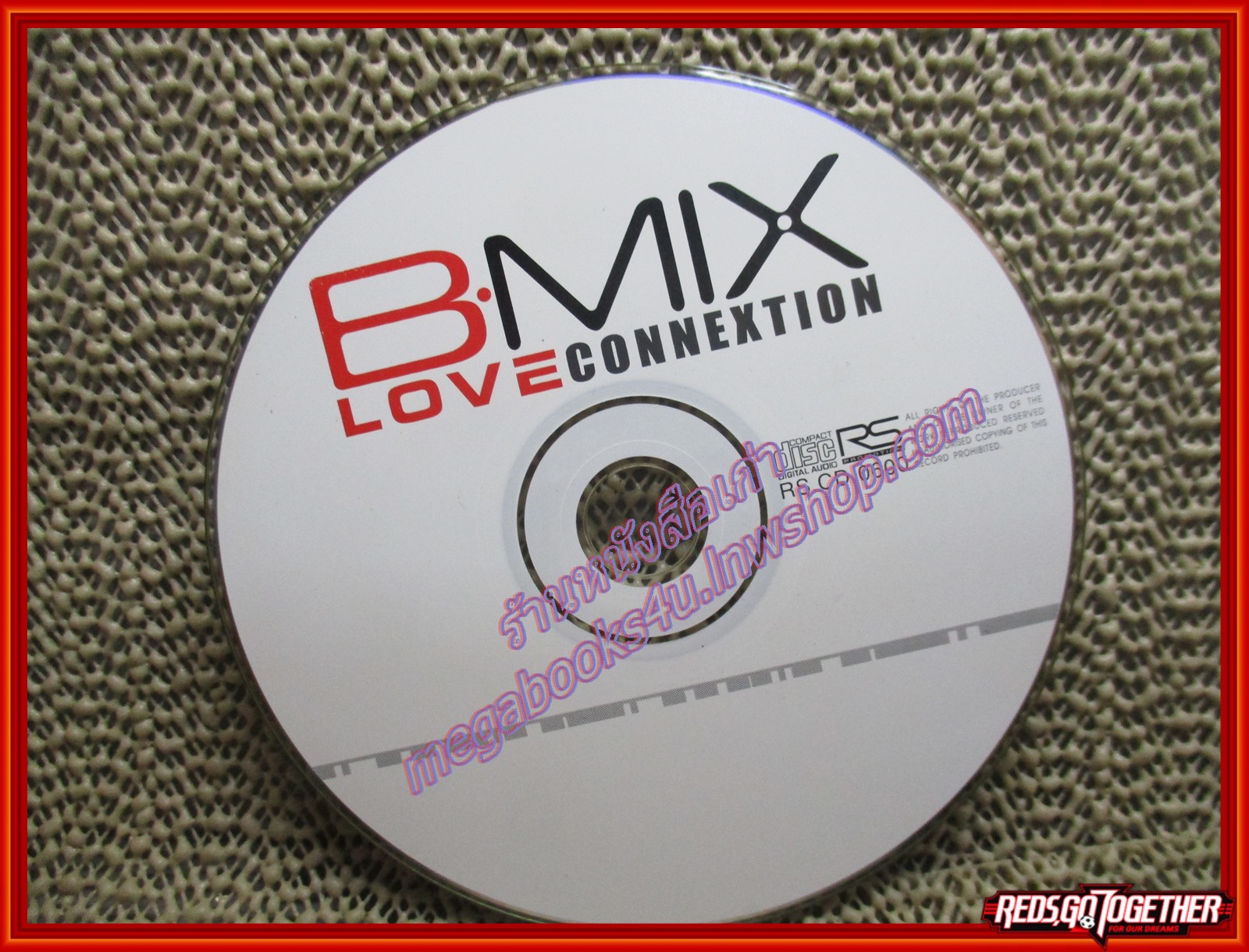 ซีดีเพลงไทยสากล บีมิกซ์ B-Mix อัลบั้ม B-Mix Love Connextion /// ปกสวย แผ่นสวย
