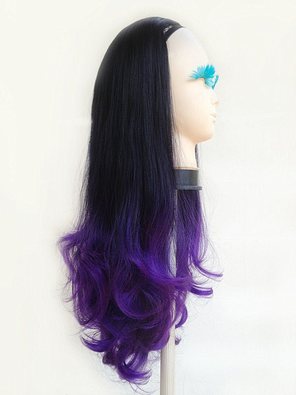 Half 13 วิกครึ่งหัวลอน รุ่นทำสีพิเศษ สีตามเเบบเท่านั้น สวยมากๆ คอนเฟิมจ้า ( ทรงผมเเละเส้นผมเหมือนจริงเกือบ 100% )