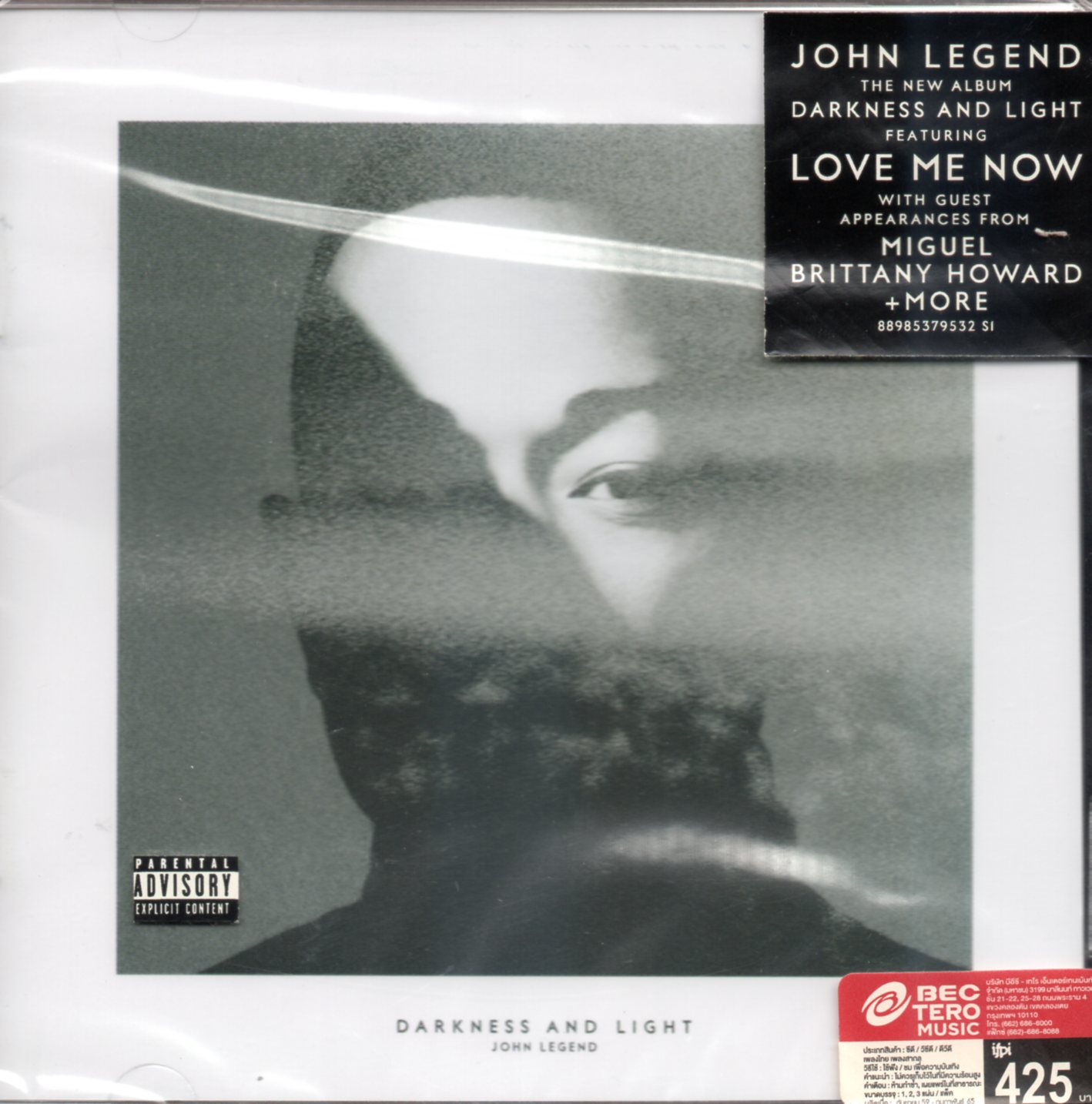 CD,John Legend - Darkness And Light (2016)(Thai)