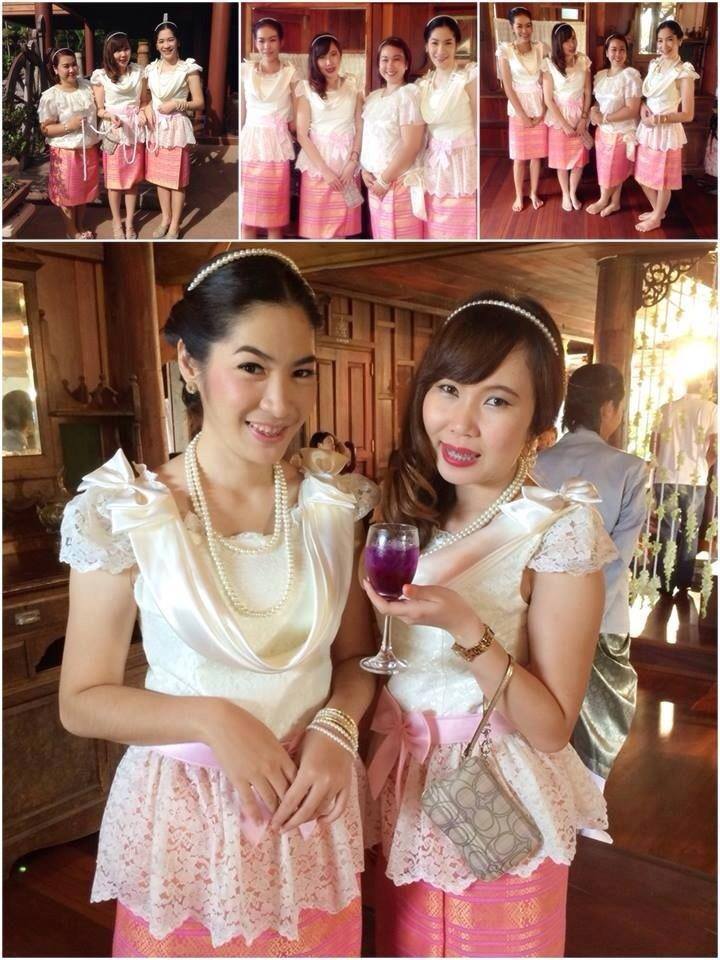 ชุดไทยเพื่อนเจ้าสาว ให้เช่าราคาถูก