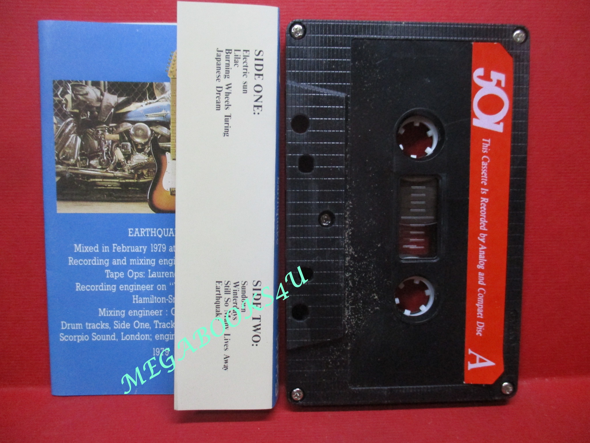 เทปเพลงสากล Uli Jon Roth – Earthquake