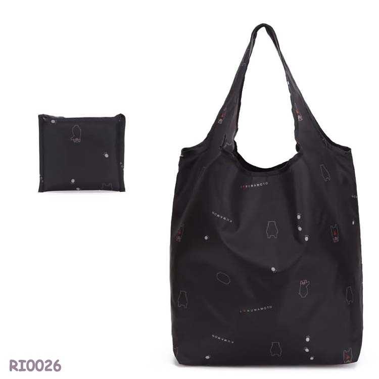 ❌เลิกจำหน่าย ❌ Kumamon ECO BAG กระเป๋าช็อปปิ้ง กระเป๋าผ้าลดโลกร้อนแบบพับได้