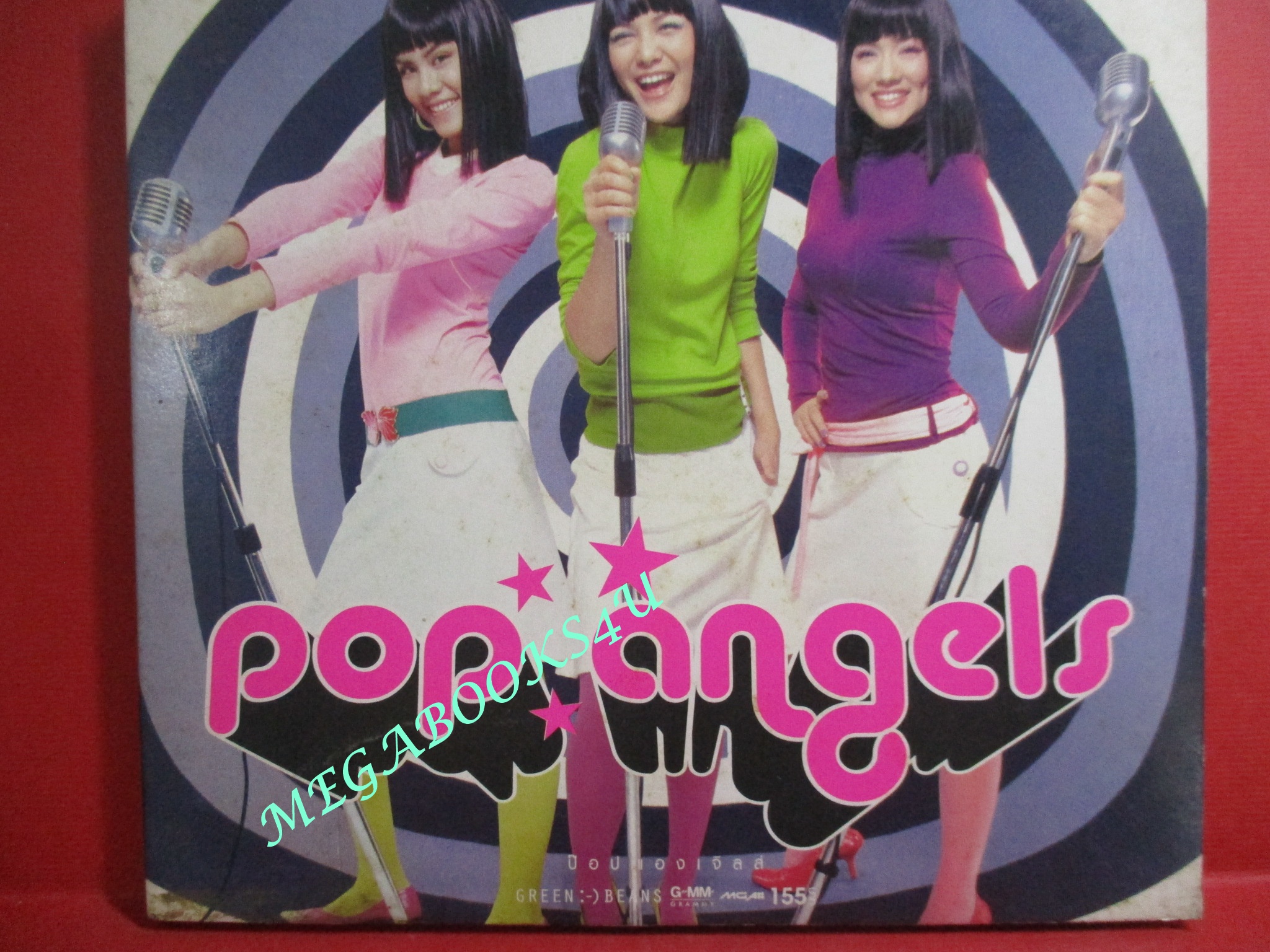 ซีดีเพลงไทยสากล POP ANGELS /// ปกดี แผ่นมีรอยนิดเดียว