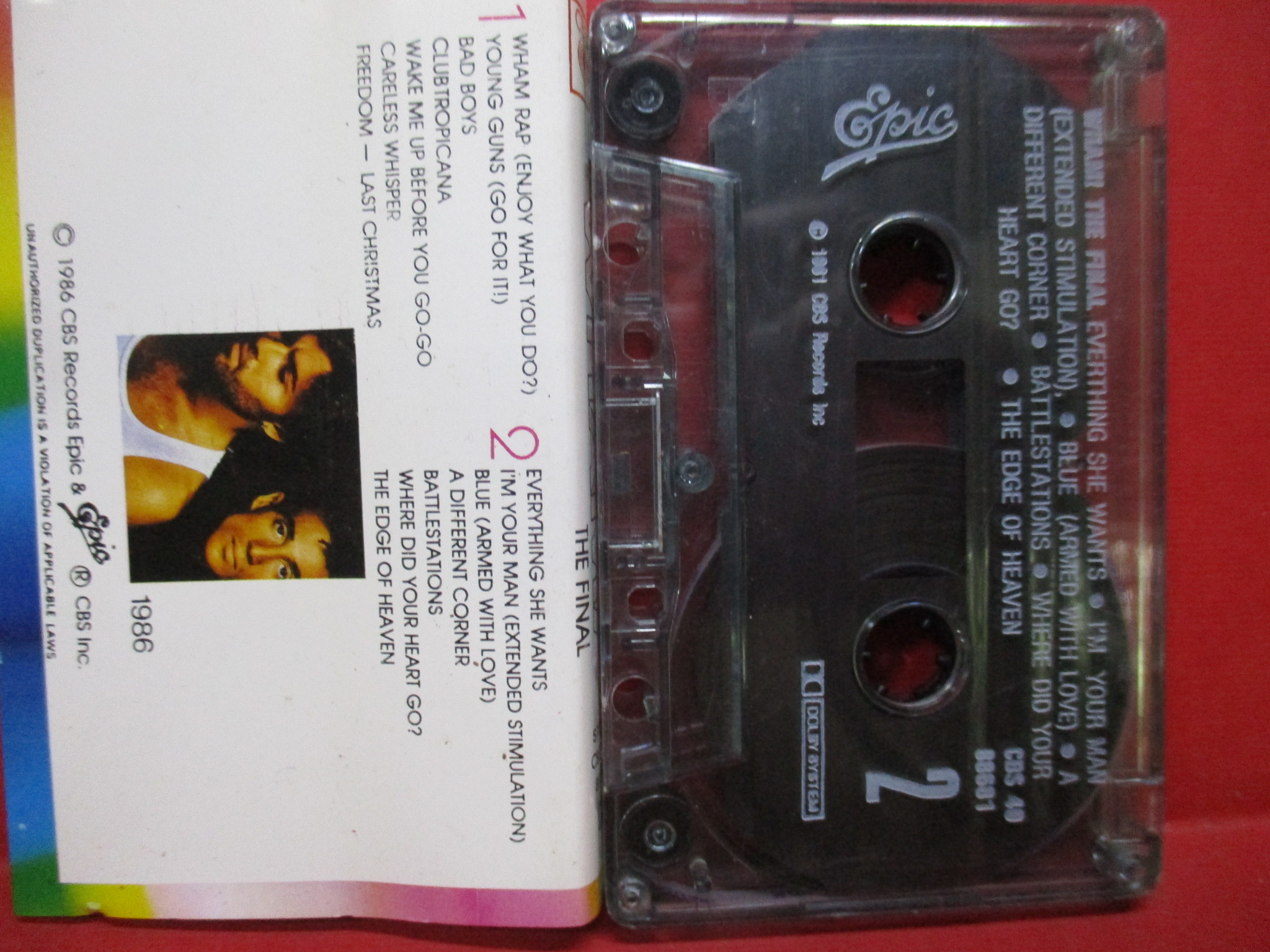 เทปเพลงสากล WHAM - The Final