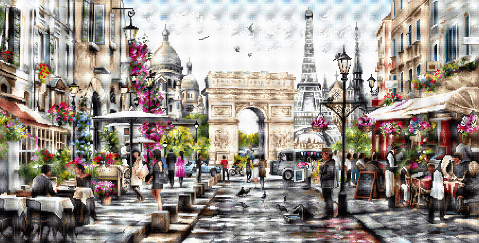 Luca-S ชุดปัก Paris
