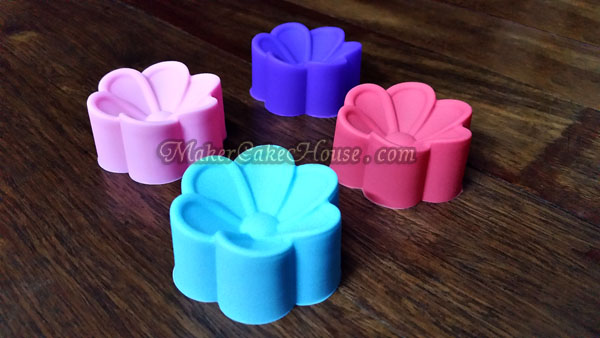 พิมพ์ซิลิโคนดอกลีลาวดีเดี่ยว 5 cm. ( ราคา 12 ชิ้น )