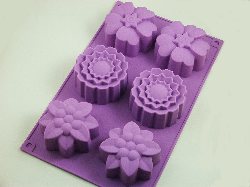พิมพ์ซิลิโคนลายดอกไม้ 3