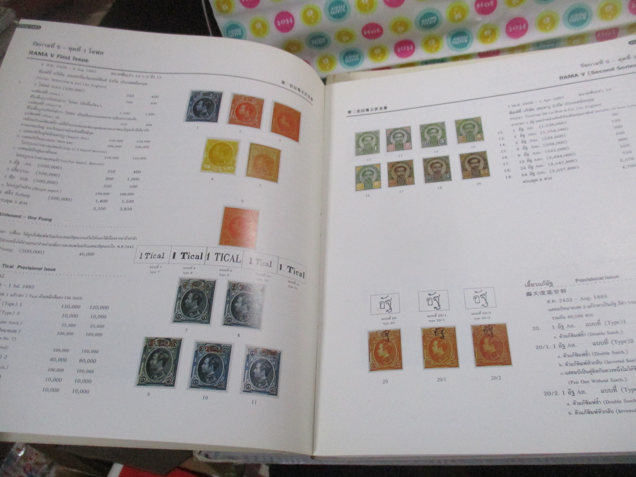 คู่มือแสตมป์ไทย ปี 2541 สภาพดี ด้านในมีรอยขีดเขียน สันกระดาษเปื้อนฝุ่น