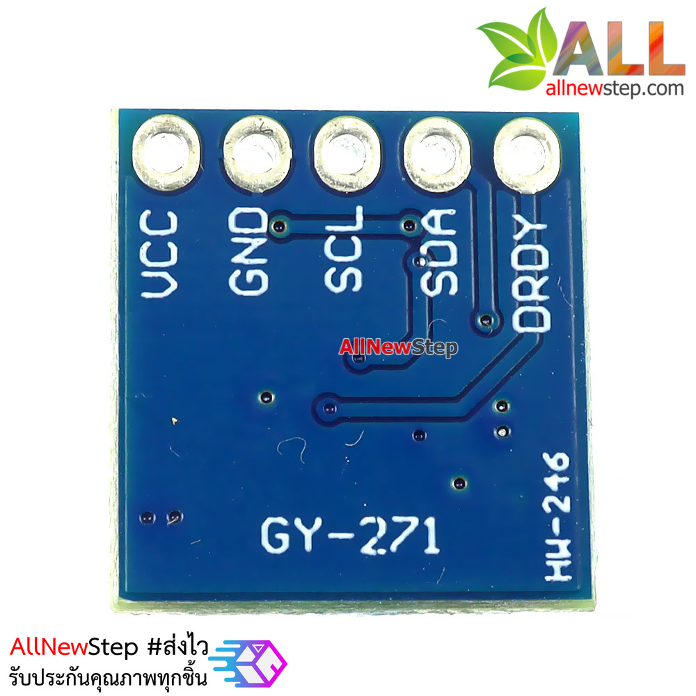 โมดูล GY-271 QMC5883L/HMC5883L โมดูลเซ็นเซอร์เข็มทิศ 3 แกน สำหรับ Arduino ESP32 ESP8266