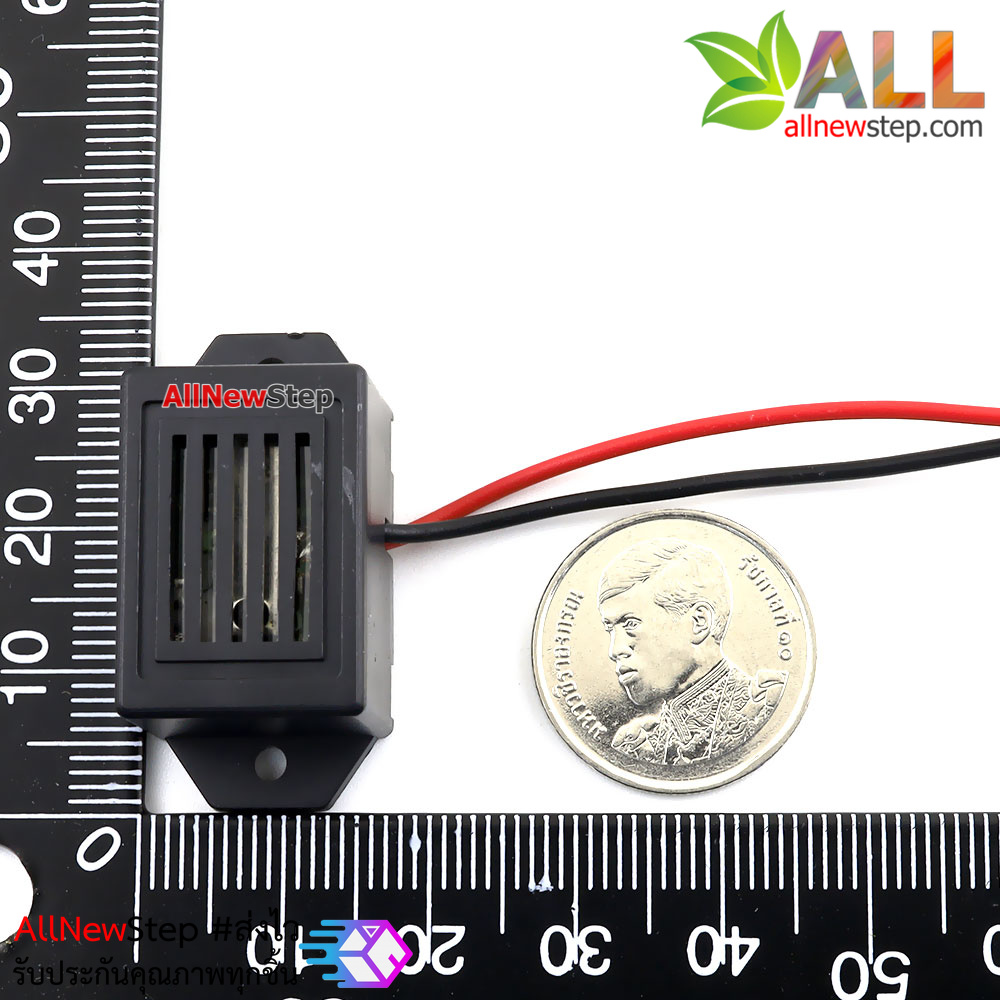 Buzzer 3-6V ลำโพงบัซเซอร์ Active buzzer 3-6V เสียงดังยาวต่อเนื่อง