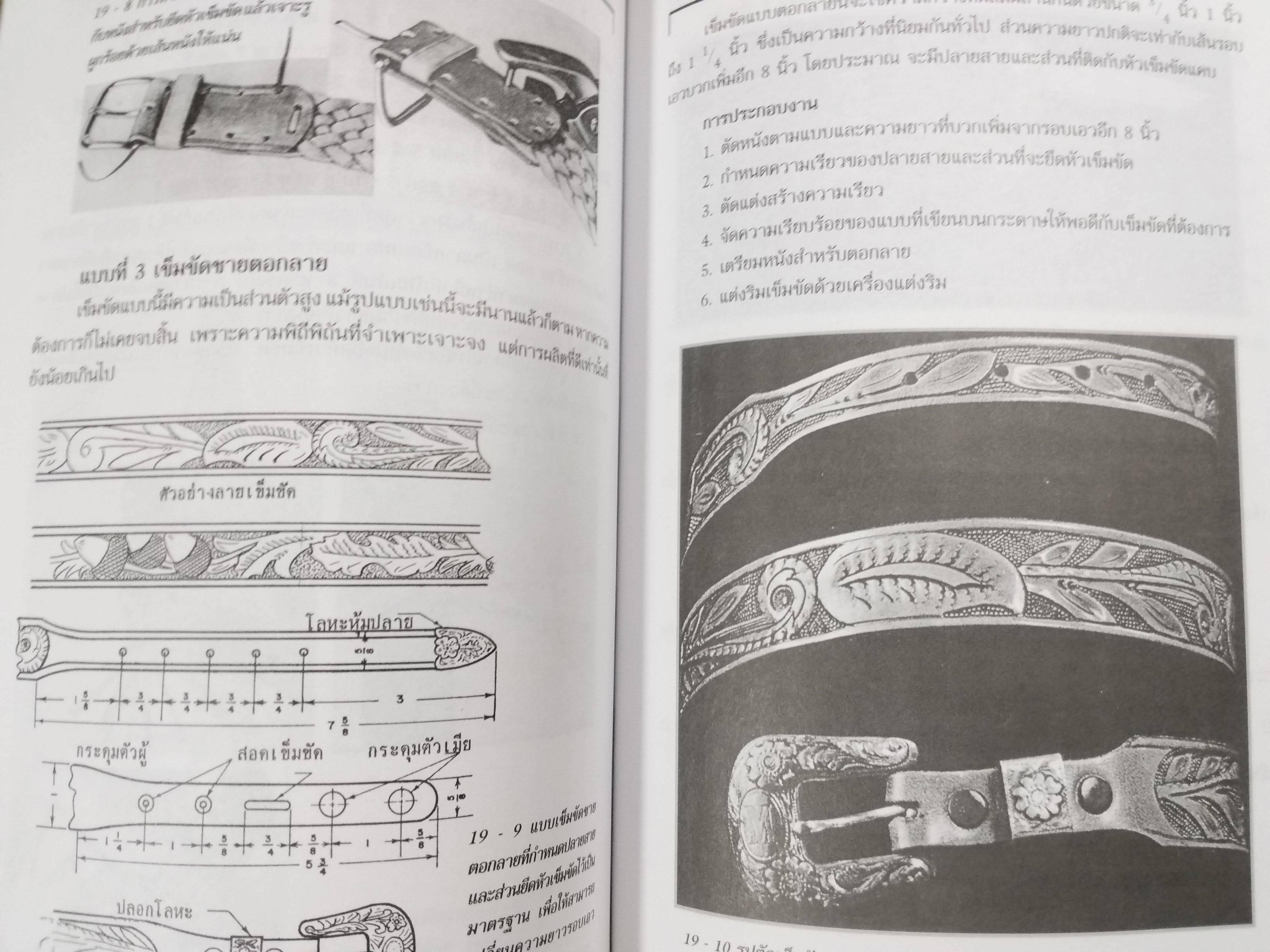 เครื่องหนังพื้นฐาน โดย ประสพ ลี้เหมือดภัย สภาพ 90%