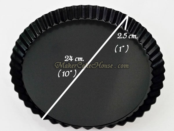 พิมพ์พายถอดก้นได้ Non-stick