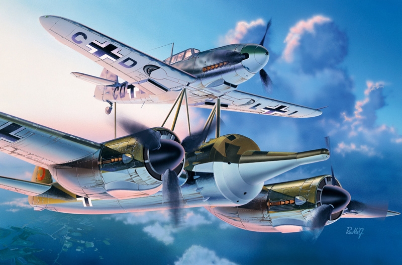 1/72 Mistel 1 Ju 88 A - 4 and Bf 109 F - 4