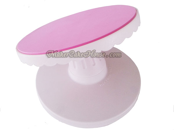 ฐานรองเค้ก สีชมพู