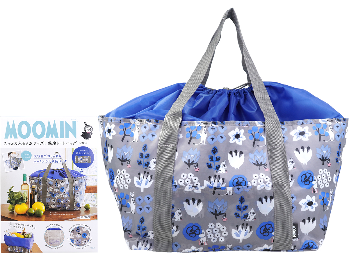 🟢พร้อมส่ง MOOMIN Mega size กระเป๋าโท้ทเก็บความเย็น
