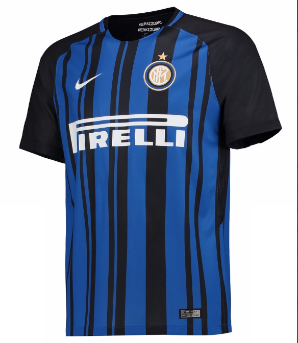 ชุดบอลทีมเหย้า Inter Milan 2017 -2018