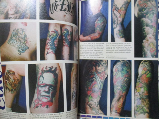 นิตยสารลายสัก TATTOO, HOT ROD TATOO SPECIAL ฉบับที่02 ปี25** (หนังสือบ้าน มือสอง) (สภาพ85-95%)