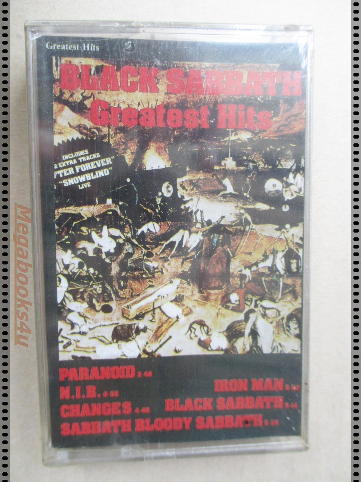 ขายเทปเพลงสากลเก่า BLACK SABBATH GREATEST HITS มือ1ในซีล