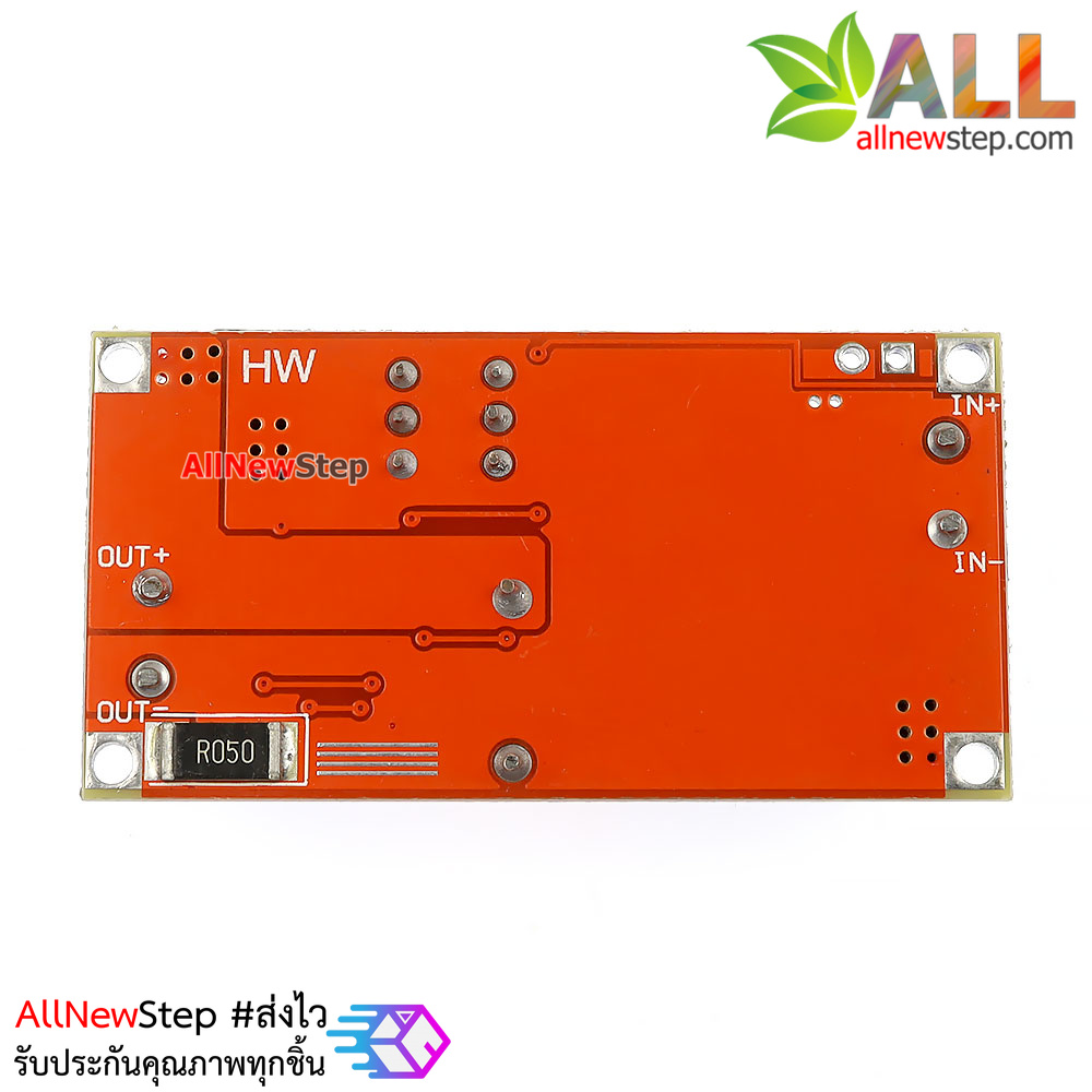 XL4015E High current 5A Stepdown 4-35V to 1.25-32V 5A โมดูลสเตปดาวน์แปลงไฟจาก 4-35V เป็น 1.25-32V กระแสสูงสุด 5A