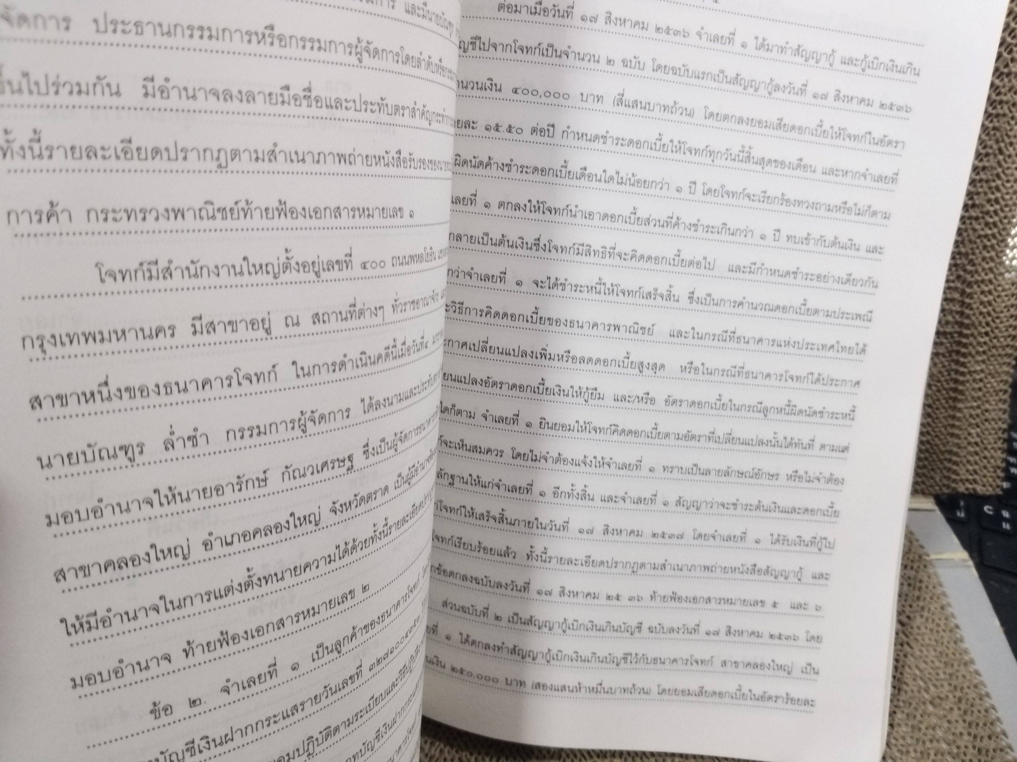 หนังสือ หลักและปัญหาในสัญญาบัญชีเดินสะพัดและบัตรเครดิต / ทนงศักดิ์ ดุลยกาญจน์