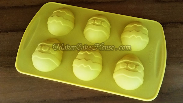 พิมพ์ซิลิโคนรูปไข่น่ารัก