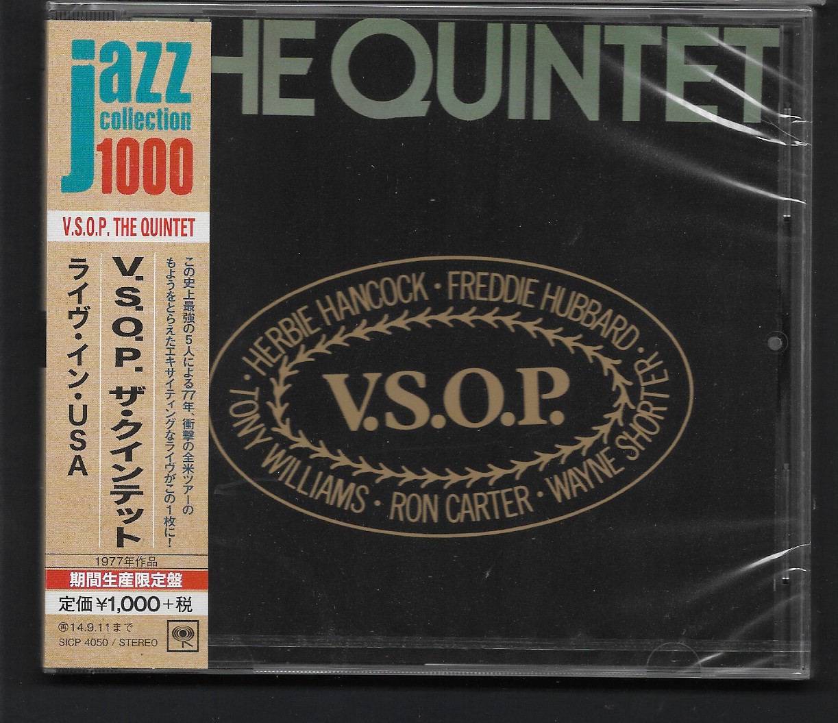 CD,Herbie Hancock - The Quintet V.S.O.P. (Jazz)(instrumental)(1977)(Japan)