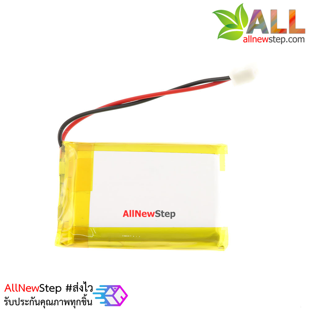 3.7V 2000mAh Lithium Battery Li-ion Rechargeable ถ่านชาร์จ Li-ion 3.7V ความจุ 2000mAh ขนาด 103450