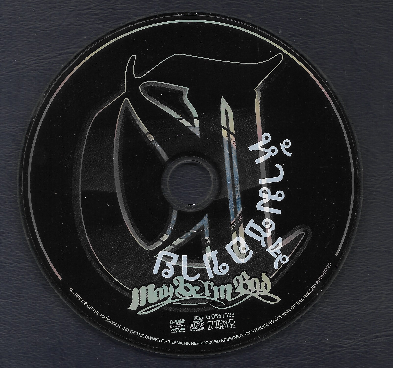 Used CD,ชิน ชินวุฒ ชุด May Be I'm Bad (B)(ไม่มีปก)(มีรอยเล็กน้อย)(Chin Chinwuth)(2551)