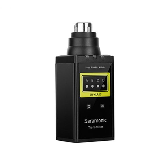 Saramonic SR-XLR4C 4 Channel VHF Wireless XLR Plug-in Microphone Transmitter for the SR-WM4C Wireless System