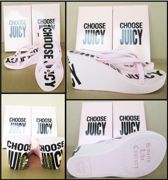 --- Sold Out --- รองเท้า รุ่น CHOOSE JUICY สีำชมพู