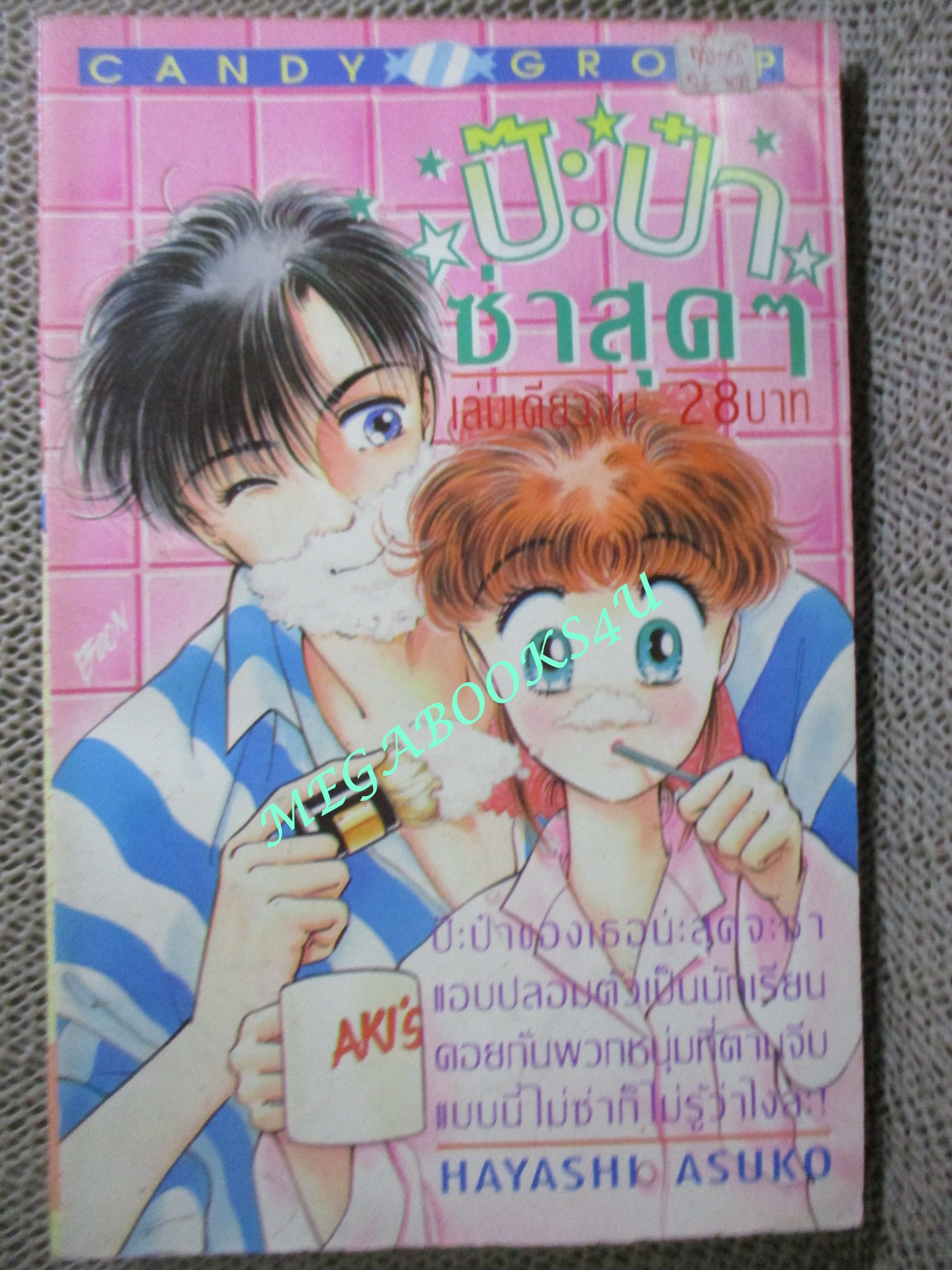 ป๊ะป๋าซ่าสุดๆ โดย HAYASHI ASUKO เล่มเดียวจบ สนพ.CANDY การ์ตูนบ้าน