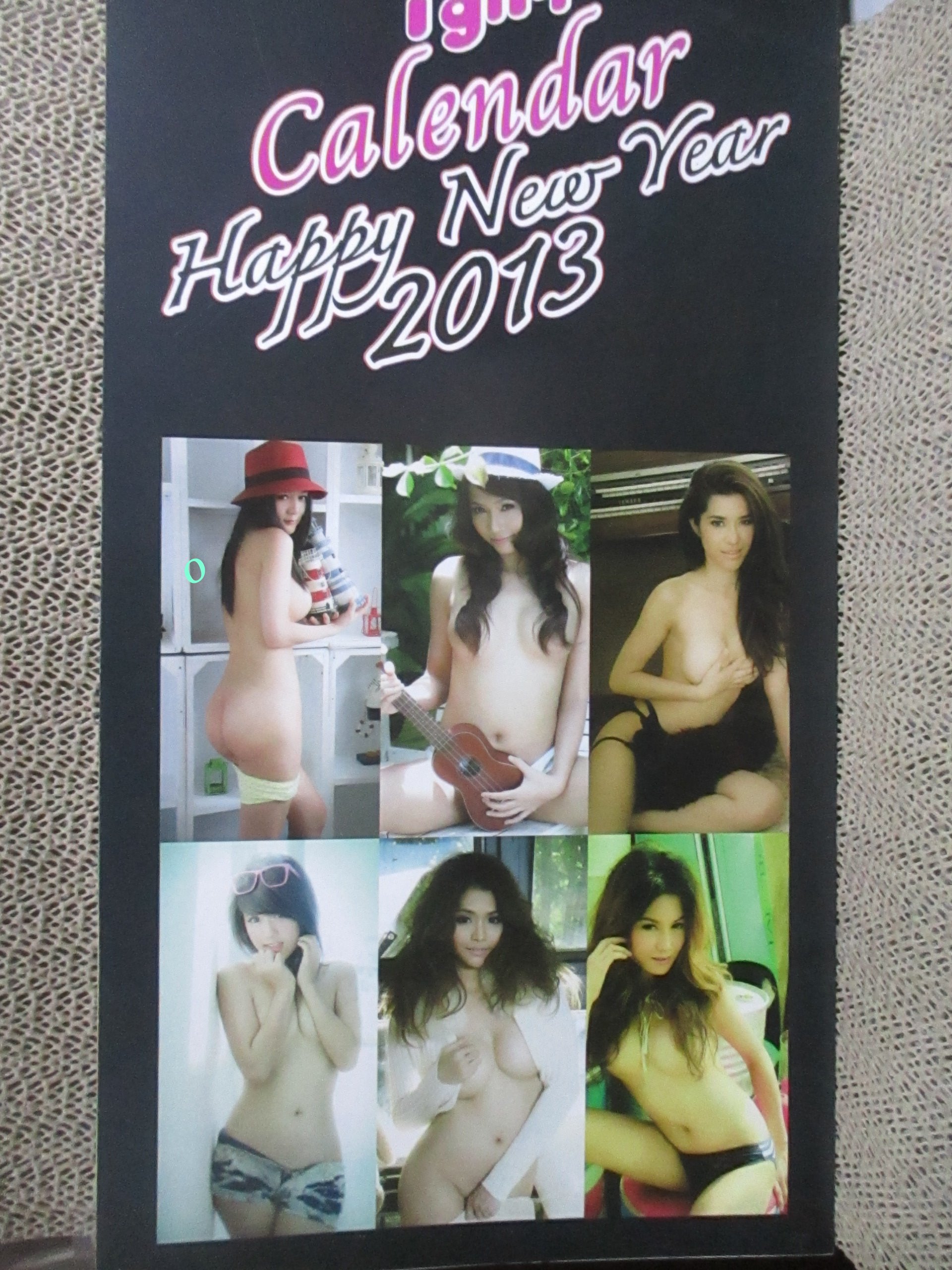ปฏิทิน I GIRL CALENDAR 2013 12เดือน 3 แผ่น