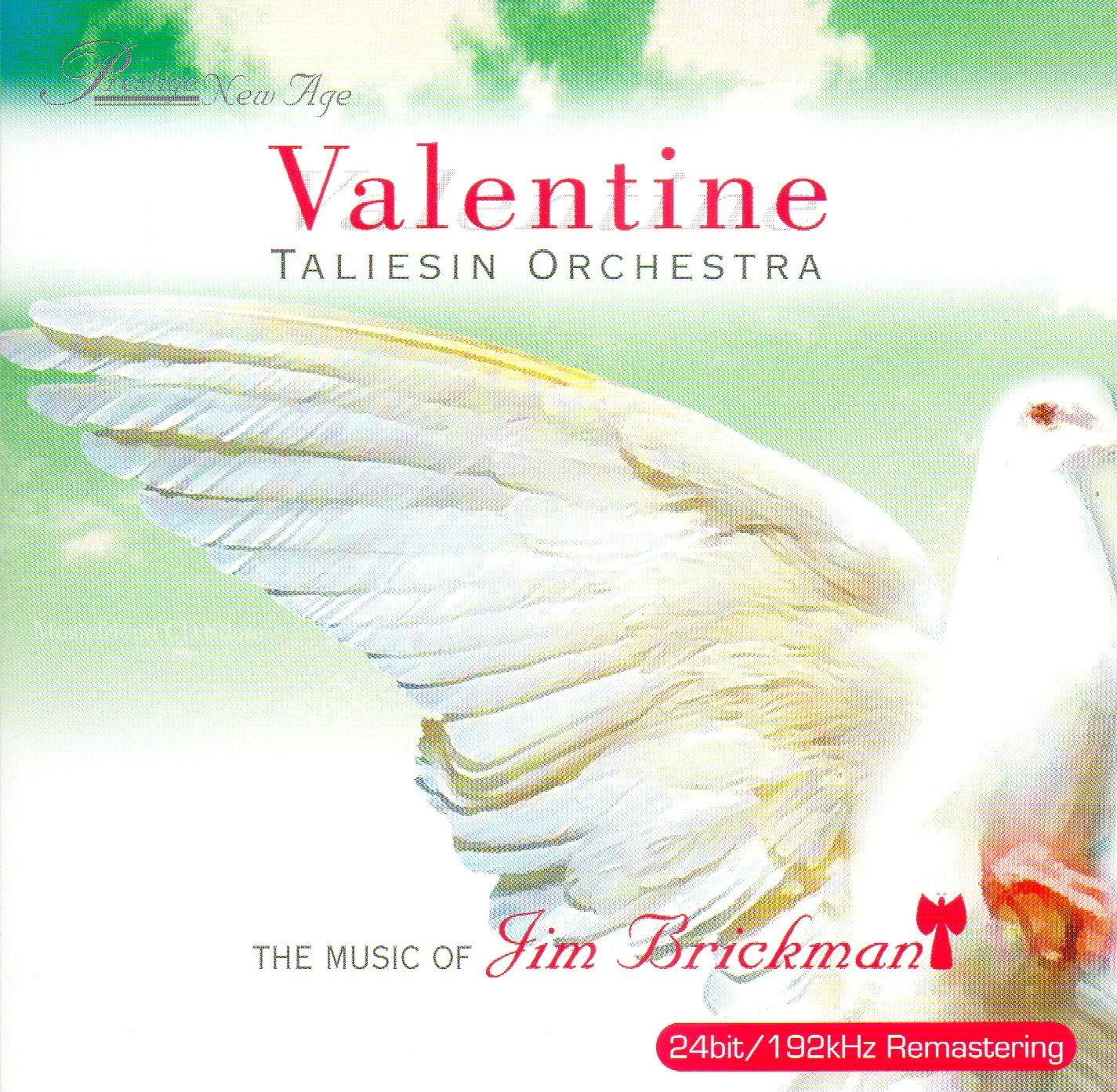 CD,Taliesin Orchestra - Valentine Music Of Jim Brickman(24 bit 192khz Remastering)(Audiophile Recording)(2004)