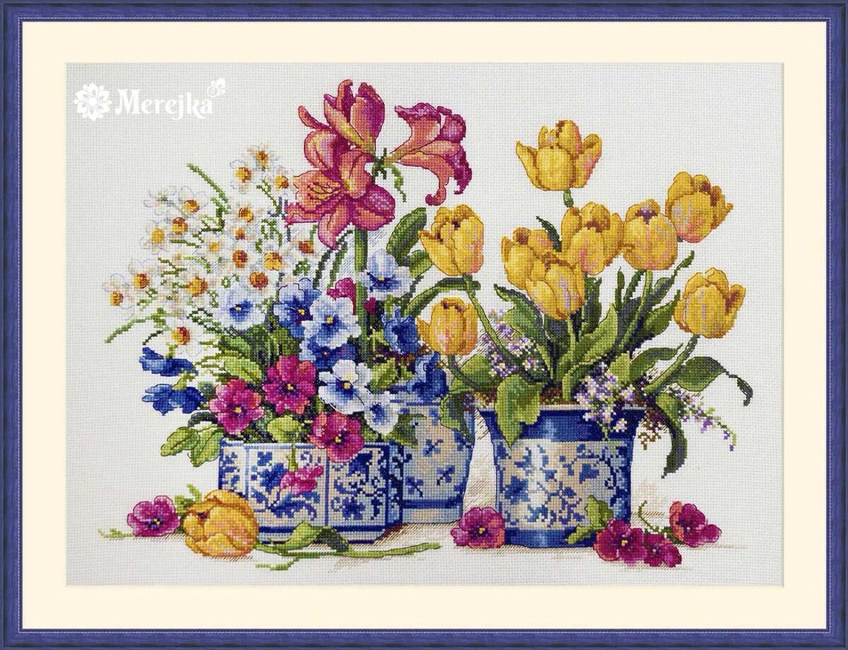 Merejka ชุดปัก Spring Arrangement