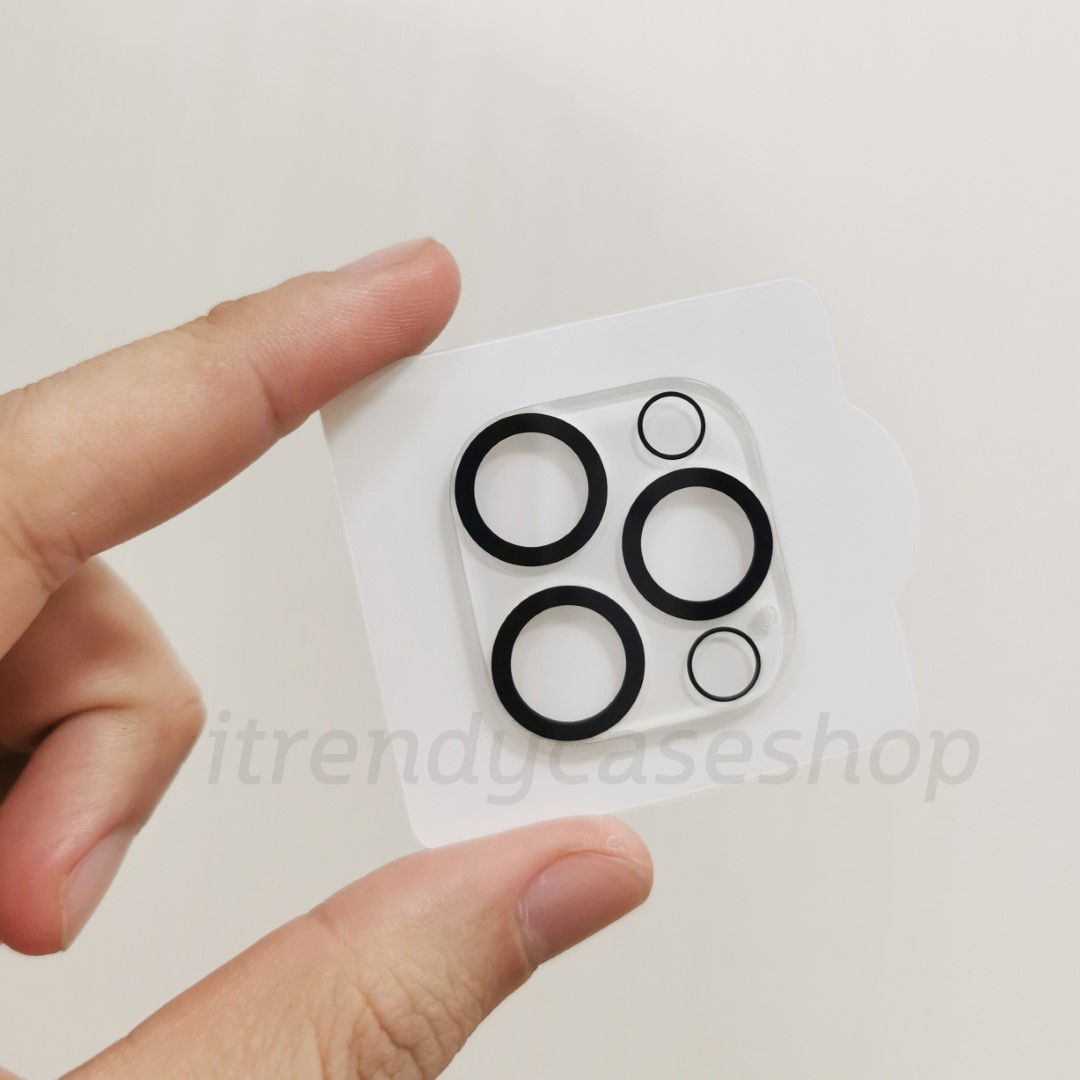 Focus Full Lens กันเลนส์กล้อง แบบชิ้นเดียว คลุมทั้งกล้อง ใช้สำหรับ iPhone 17 Air 16 Pro Max 15 Pro14 Plus 13 Pro Max 12 Pro Max ใบกำกับภาษี