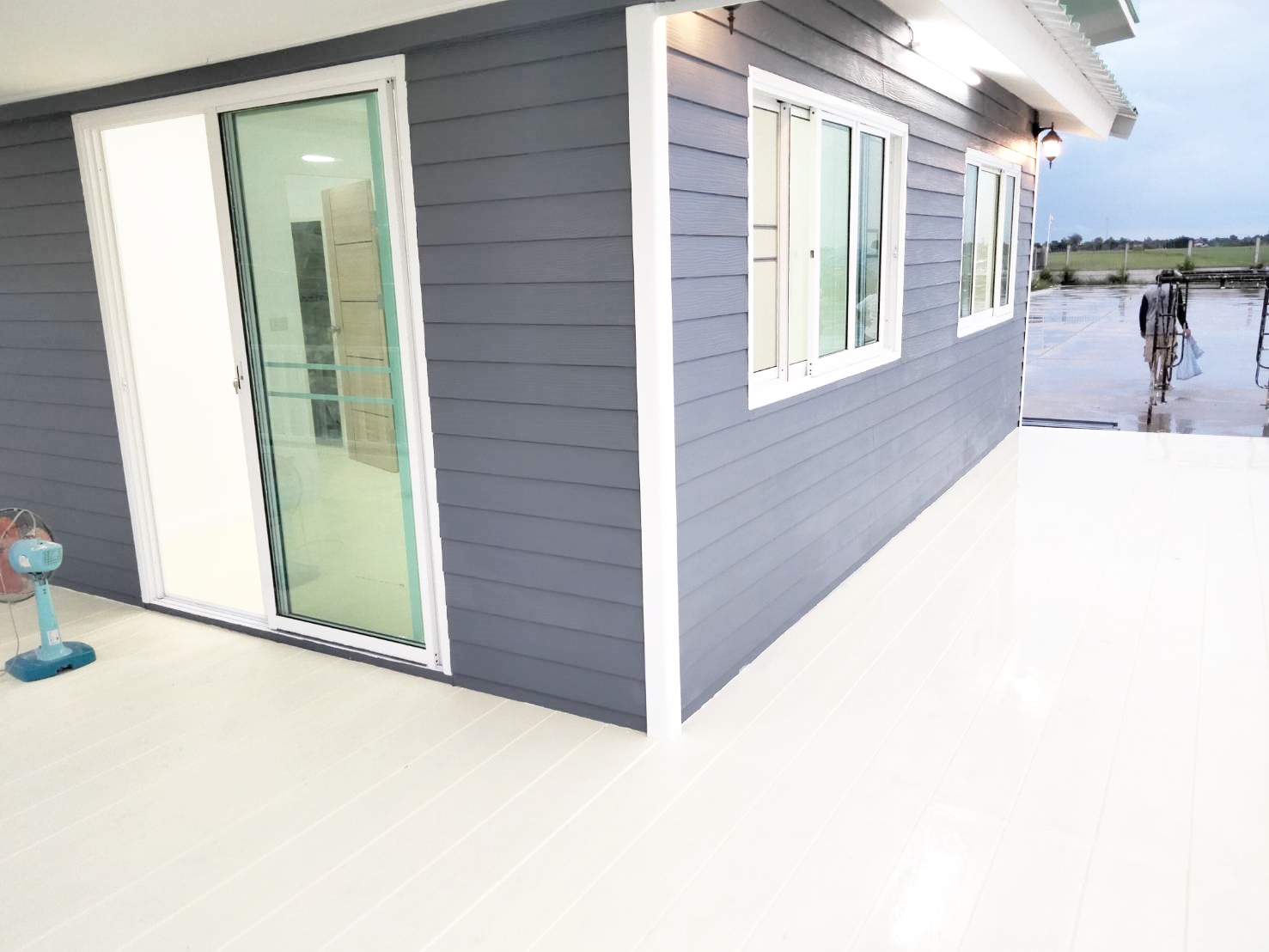 บ้านน็อคดาวน์ ขนาด 9 * 8 เมตร ในตัวบ้าน ขนาด 6*6 เมตร ราคา 550000 บาท