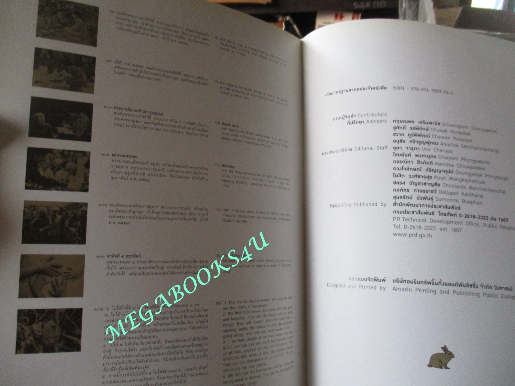 หนังสือ ประมวลภาพฝีพระหัตถ์ พระบาทสมเด็จพระเจ้าอยู่หัว รัชกาลที่9