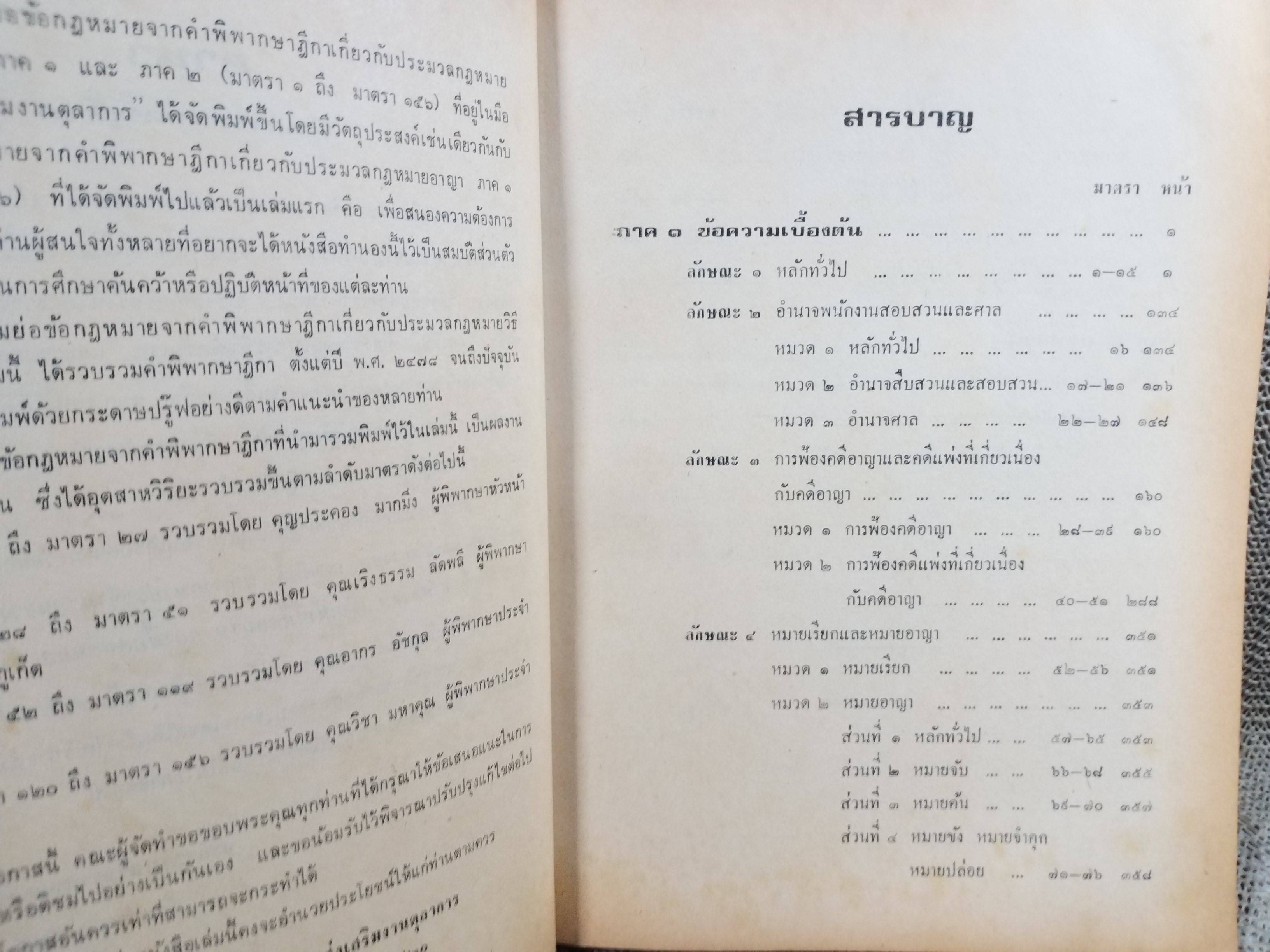 หนังสือ รวมย่อข้อกฎหมายจากคำพิพากษาศาลฎีกา เกี่ยวกับ ประมวลกฎหมายวิธีพิจารณาความอาญา ภาค1-2 โดยงานตุลาการ