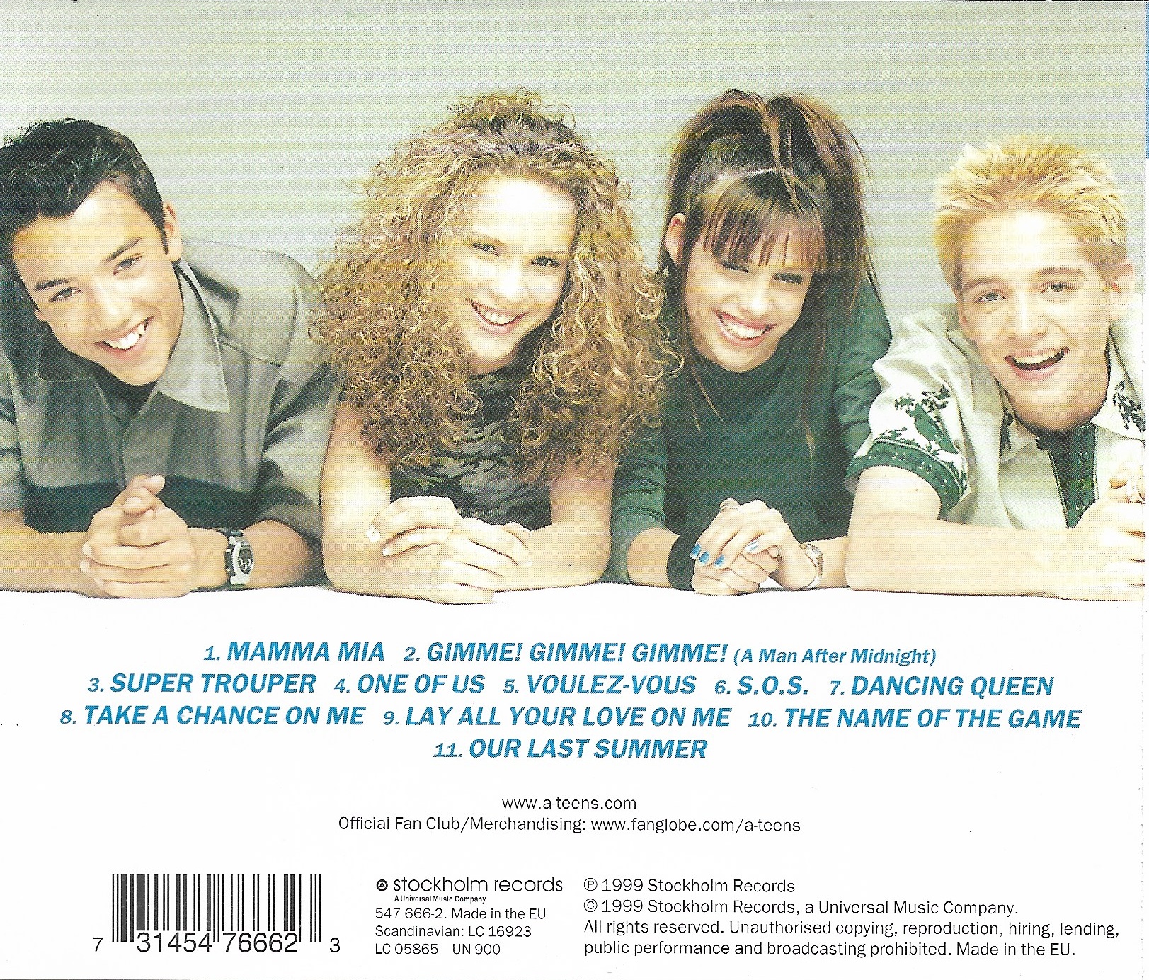 Used CD,A Teens - The ABBA Generation (B)(1999)(EU)