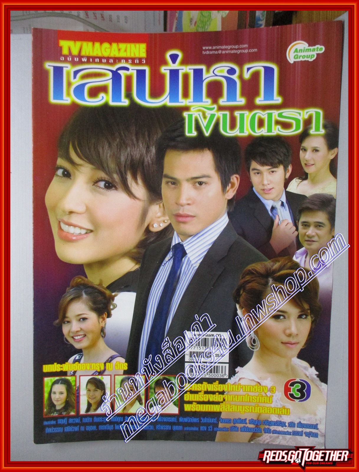 นิตยสารเรื่องย่อละครโทรทัศน์ เสน่หาเงินตรา ปี2552 ทฤษฎี สหวงษ์ ณปภา ตันตระกูล